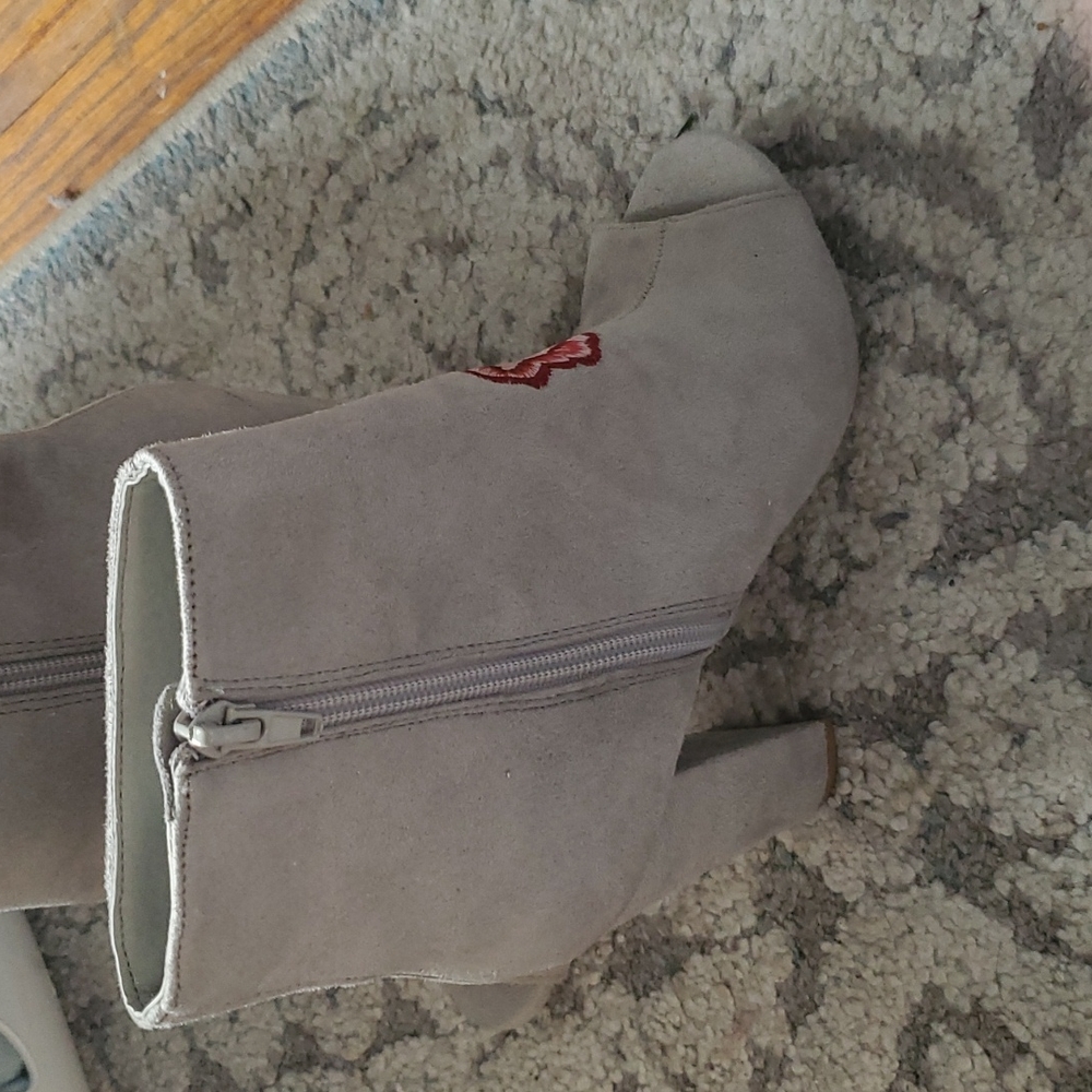 Open toe booties - Picture 4 of 6